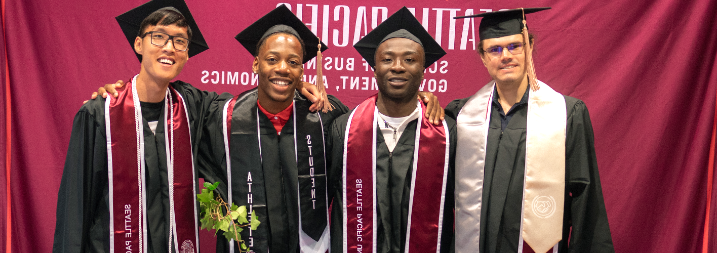 Four SBGE Graduating Students